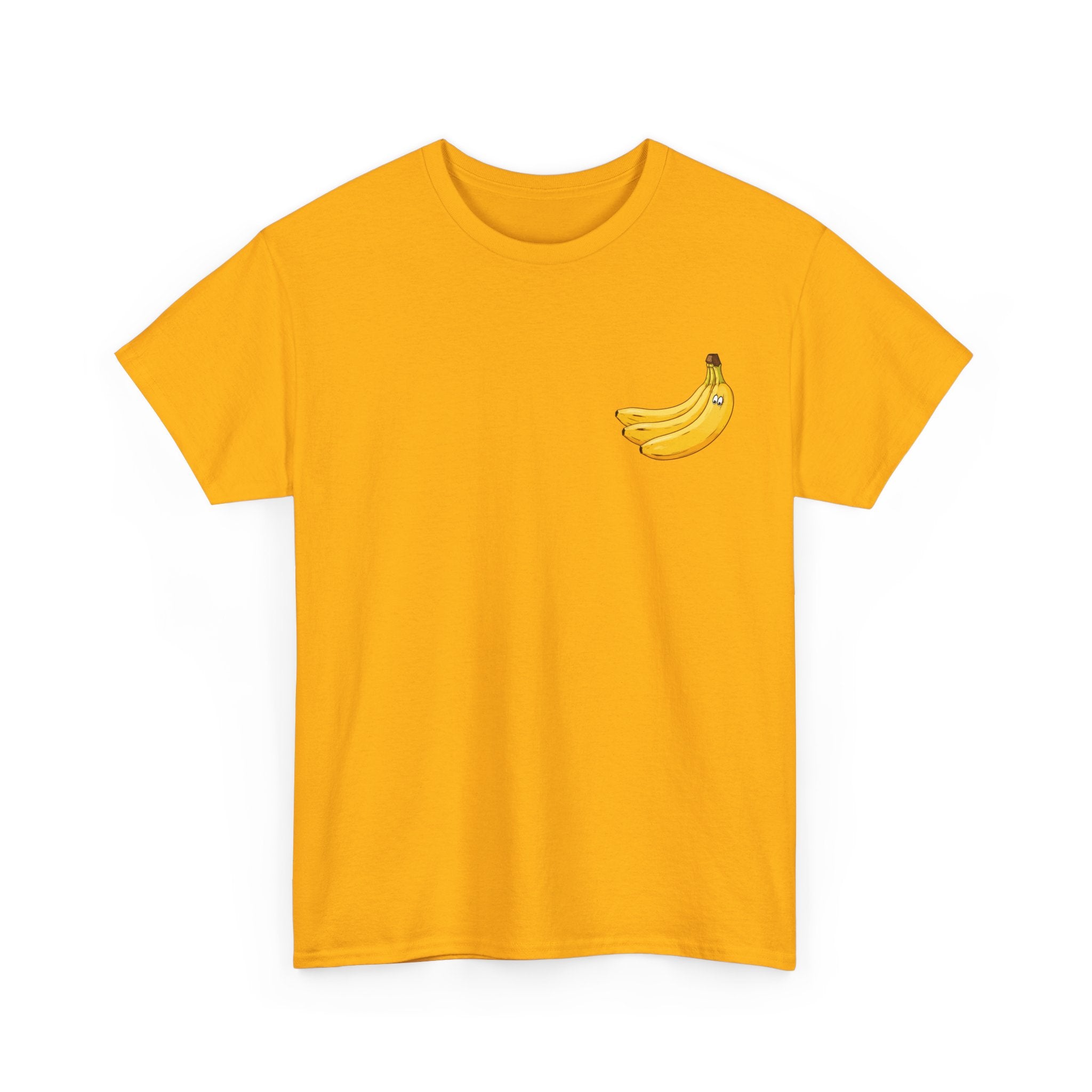 Lustige Banane wirft Schale