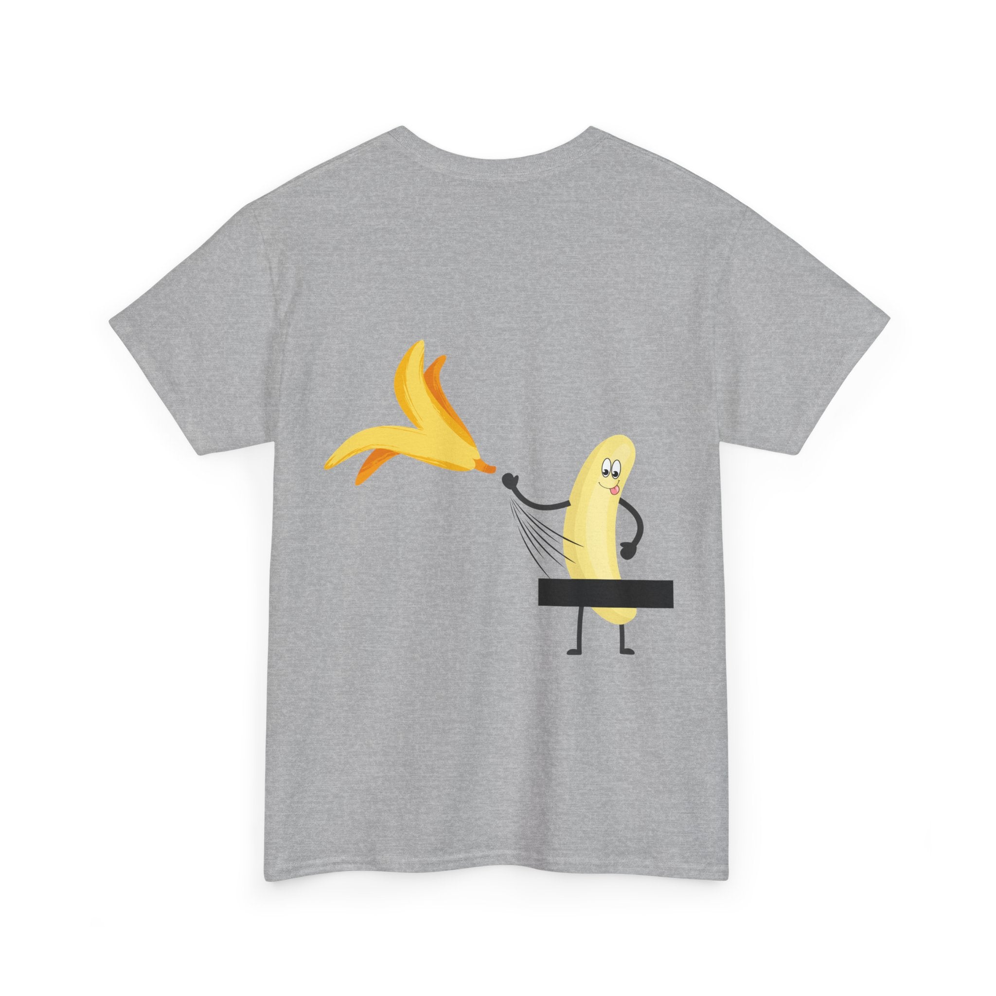 T-Shirt — Lustige Banane wirft Schale