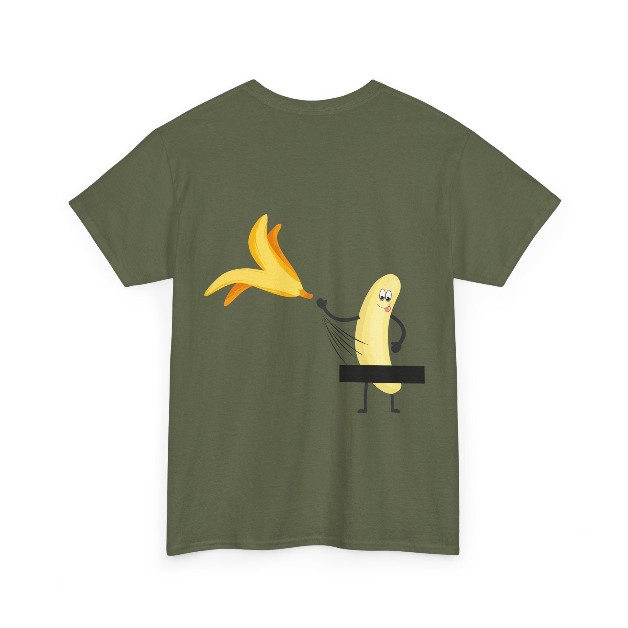 T-Shirt — Lustige Banane wirft Schale