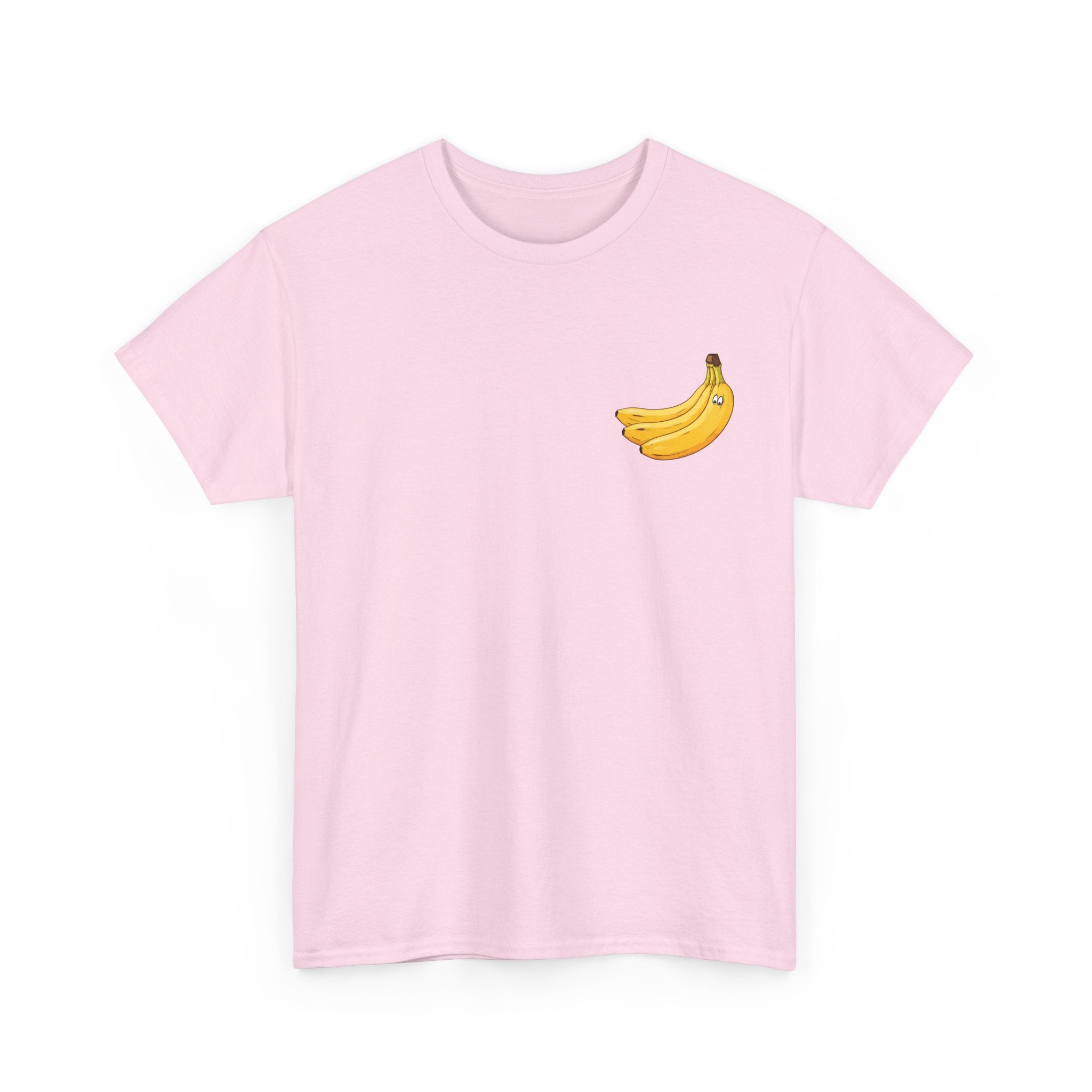 Lustige Banane wirft Schale