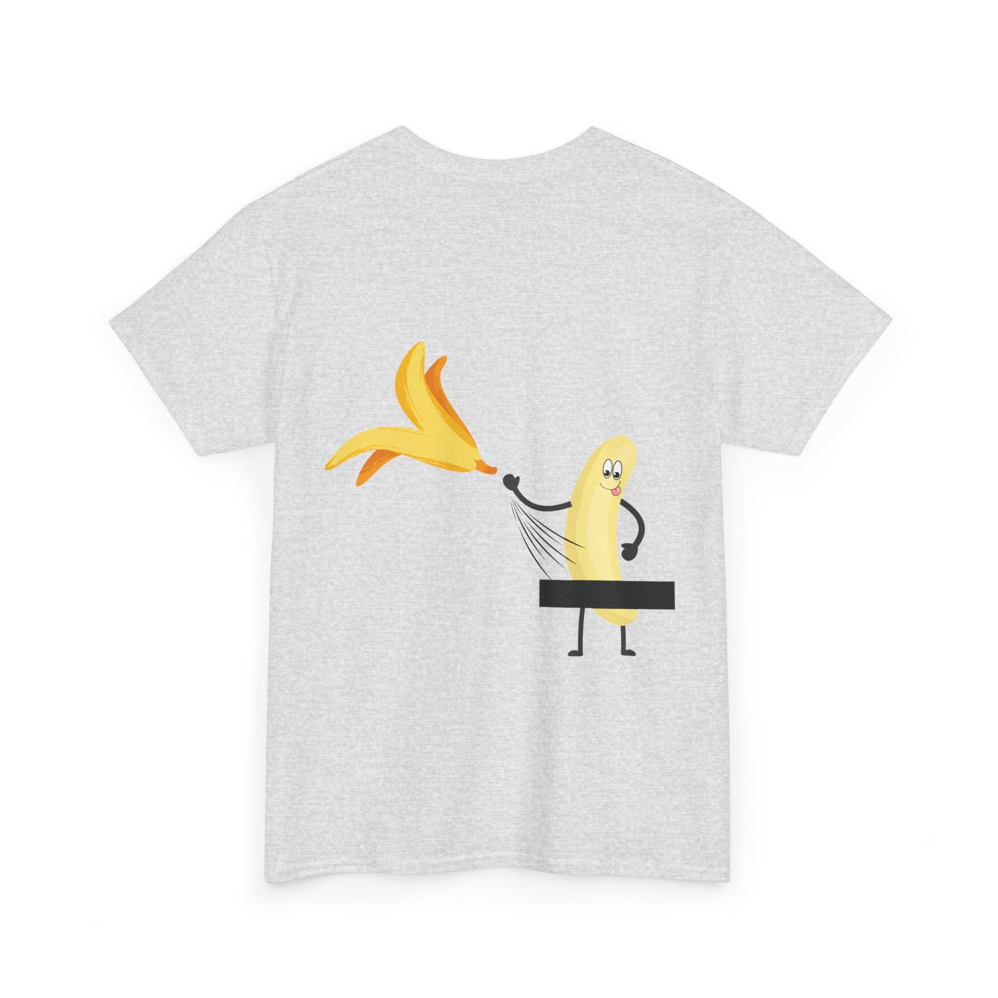 T-Shirt — Lustige Banane wirft Schale