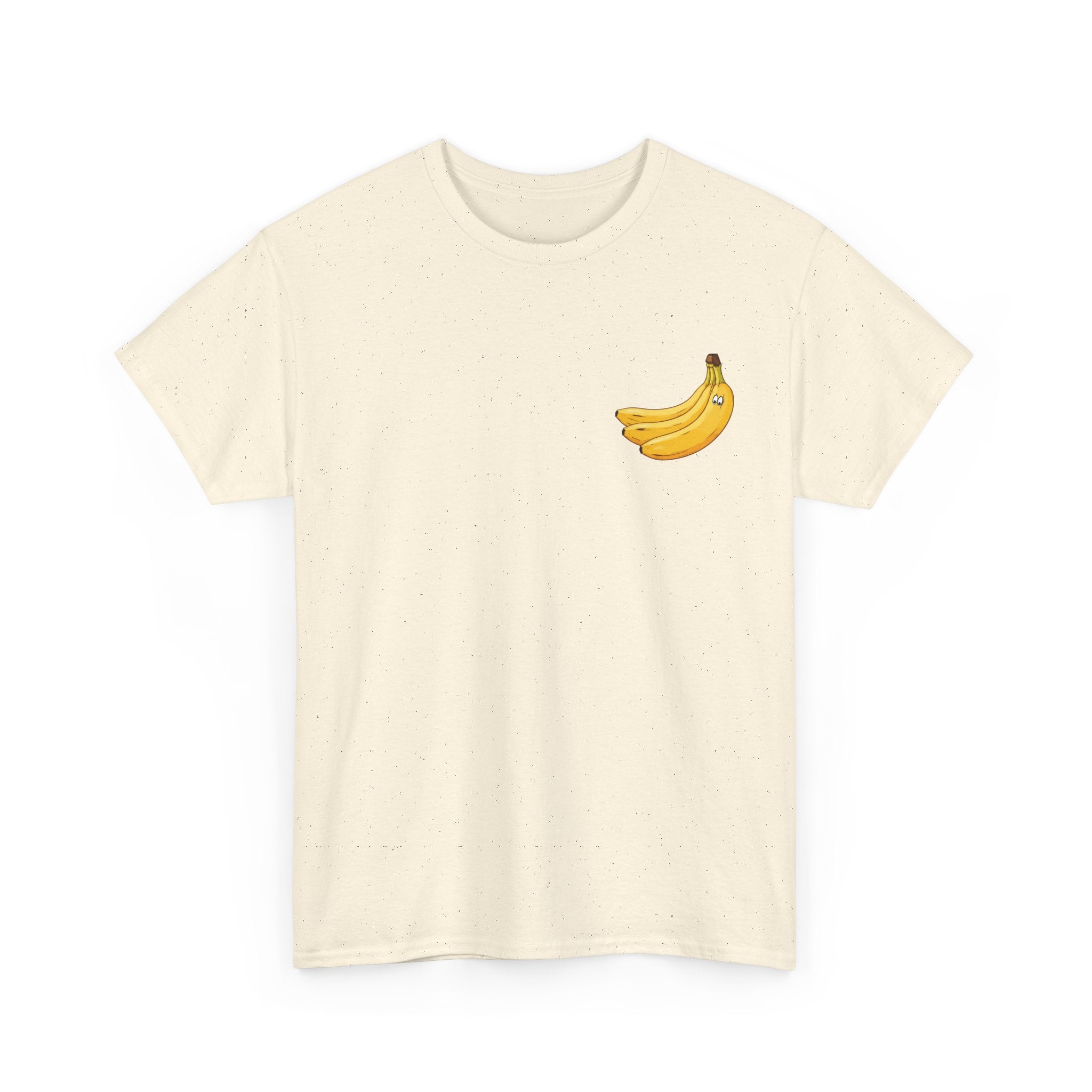 Lustige Banane wirft Schale