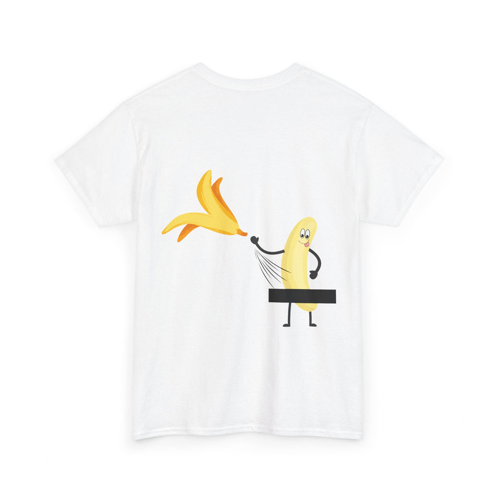T-Shirt — Lustige Banane wirft Schale