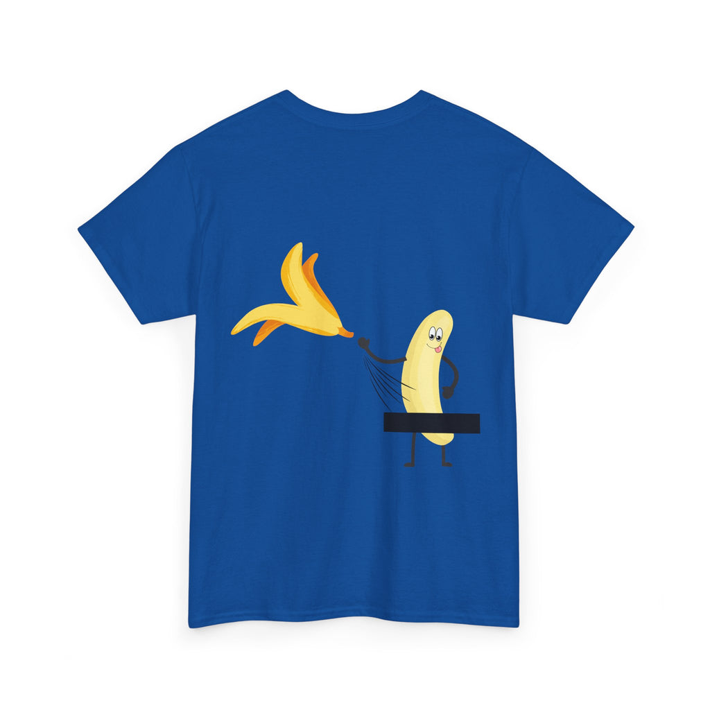 T-Shirt — Lustige Banane wirft Schale