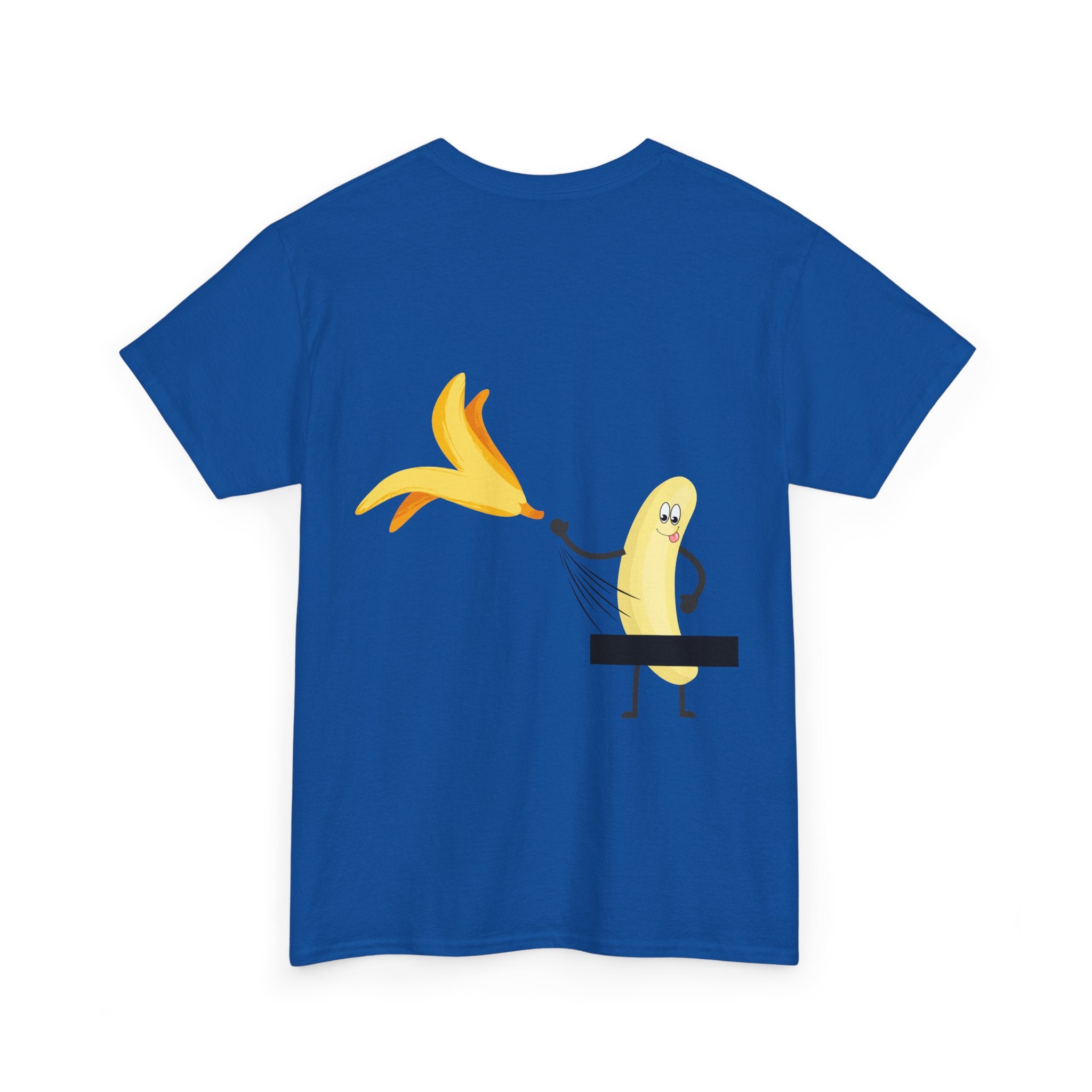 T-Shirt — Lustige Banane wirft Schale
