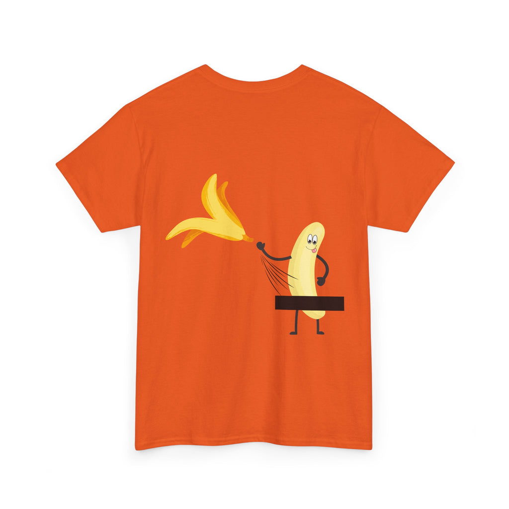 T-Shirt — Lustige Banane wirft Schale
