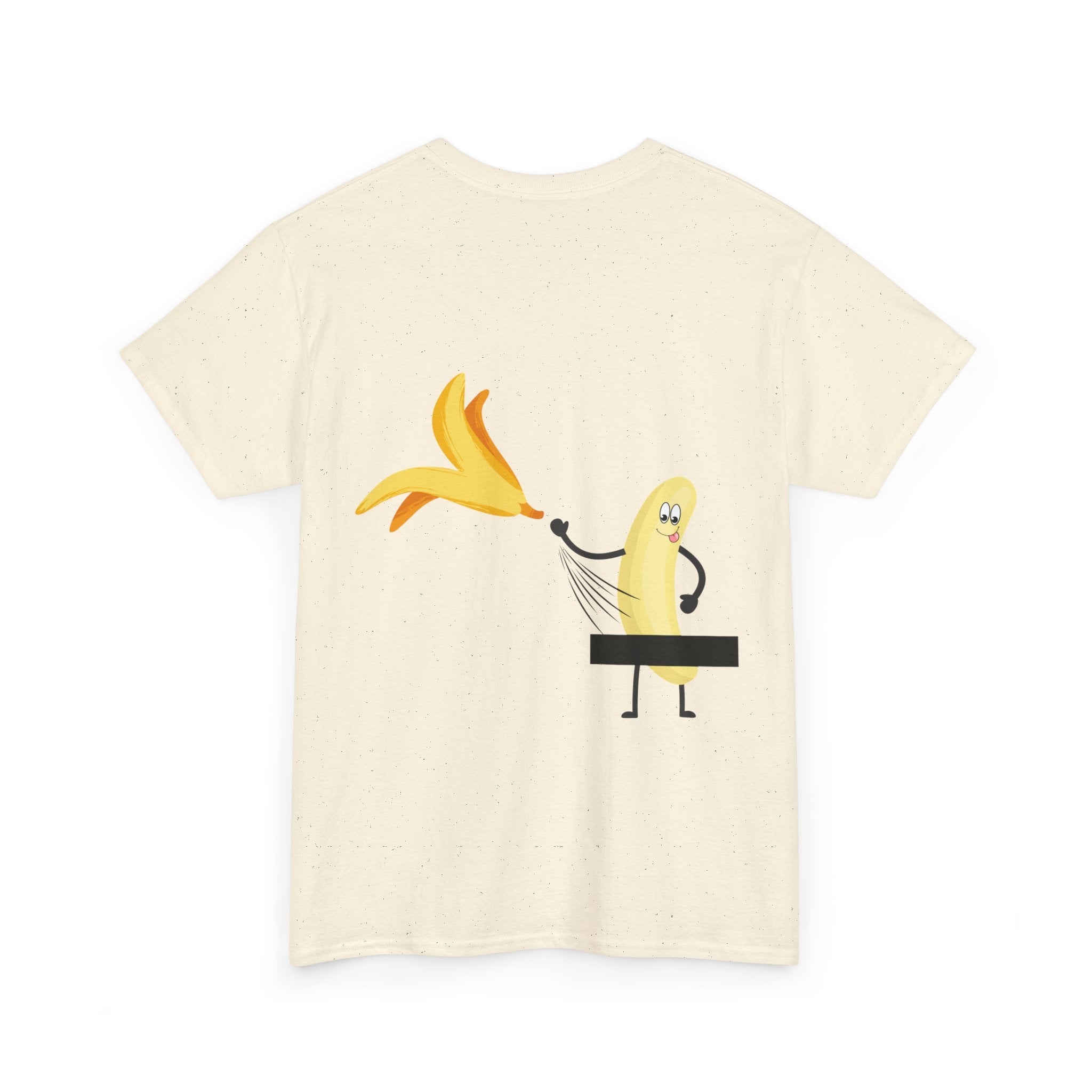 T-Shirt — Lustige Banane wirft Schale