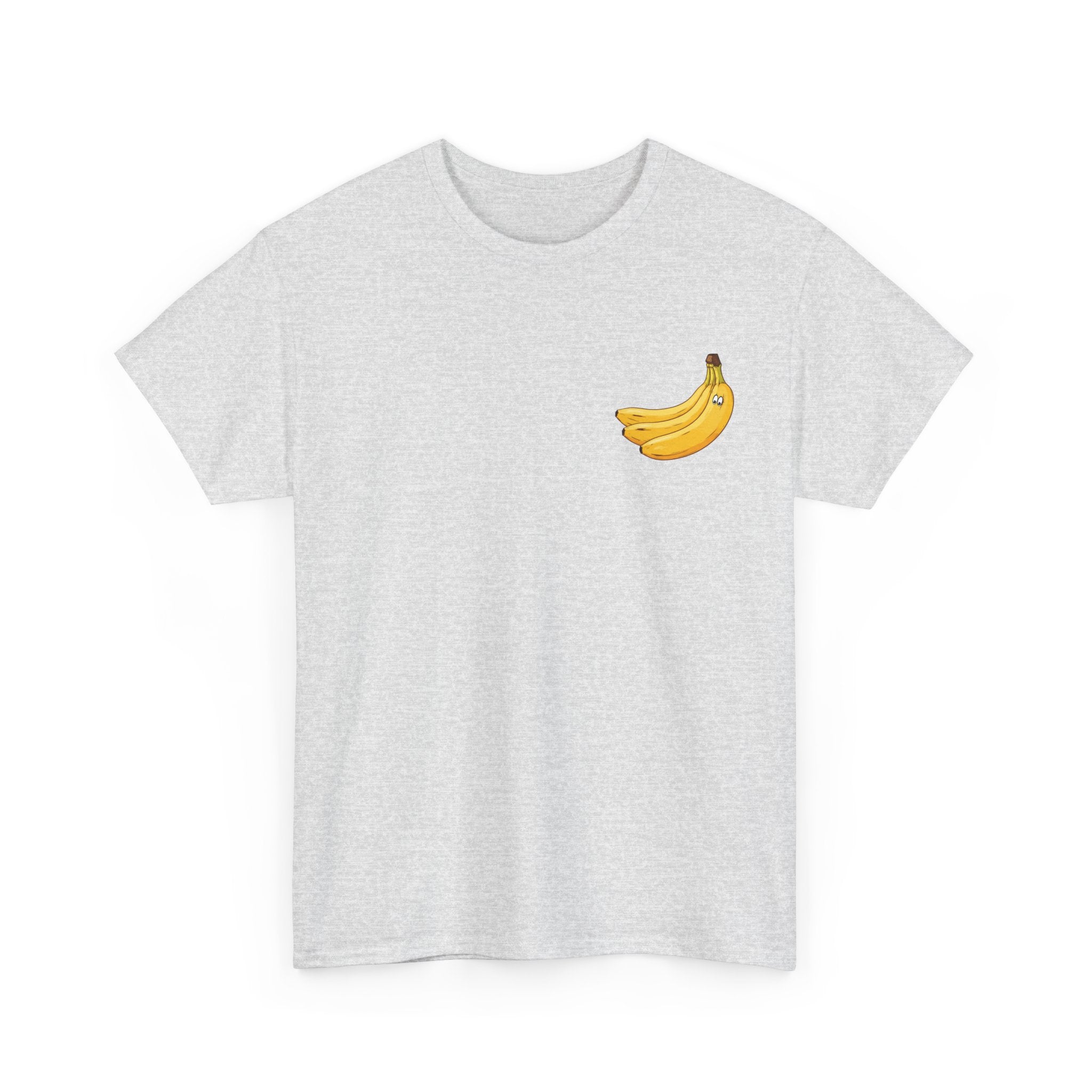 Lustige Banane wirft Schale