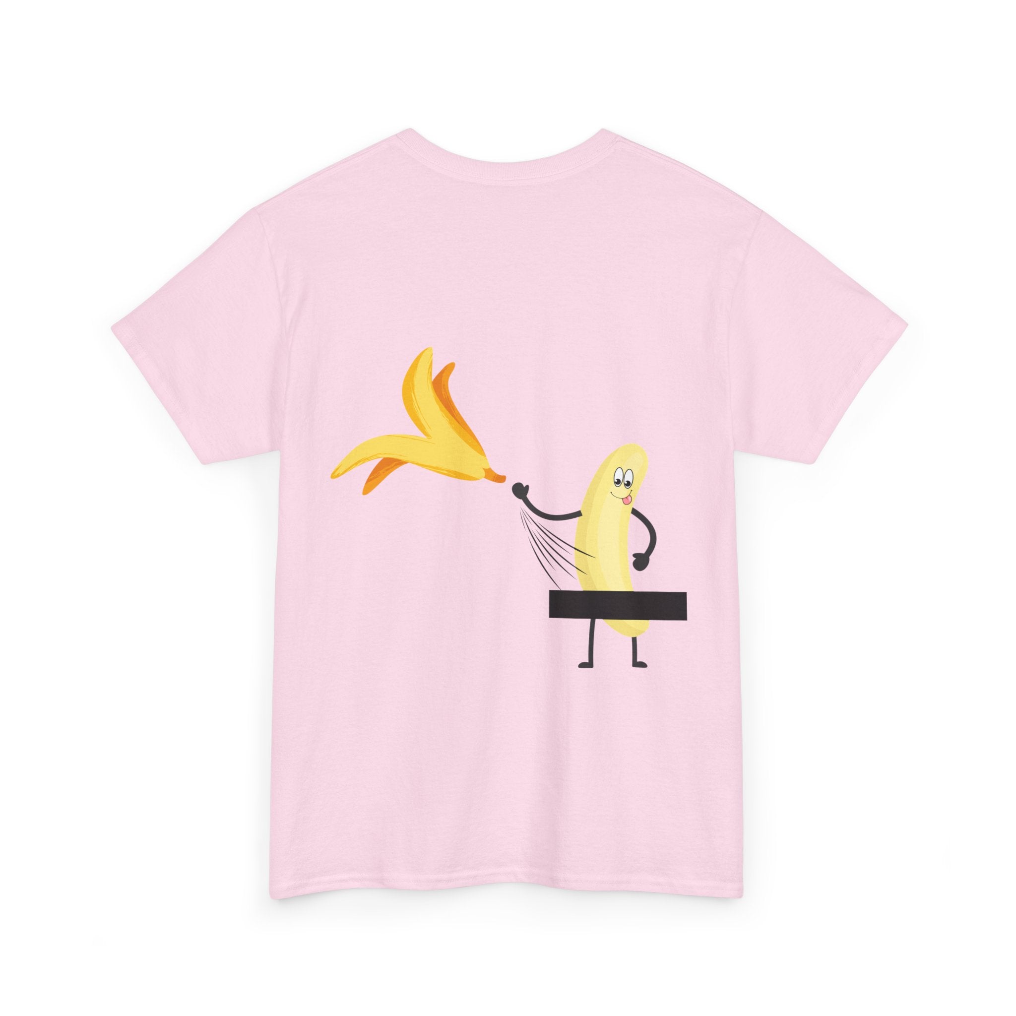 T-Shirt — Lustige Banane wirft Schale